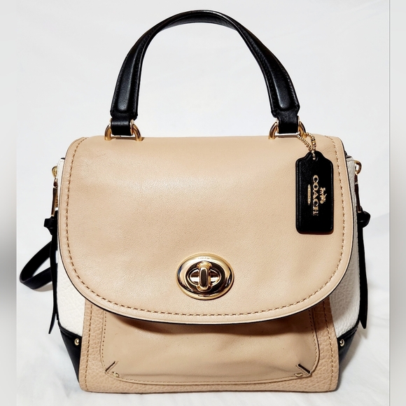 COACH Faye Backpack/Convertible Bag Heather Beige - Picture 12 of 12